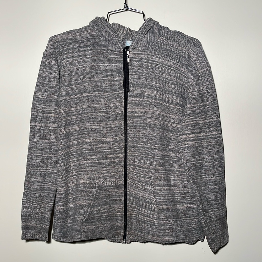 Vintage Cotton Knit Hoodie